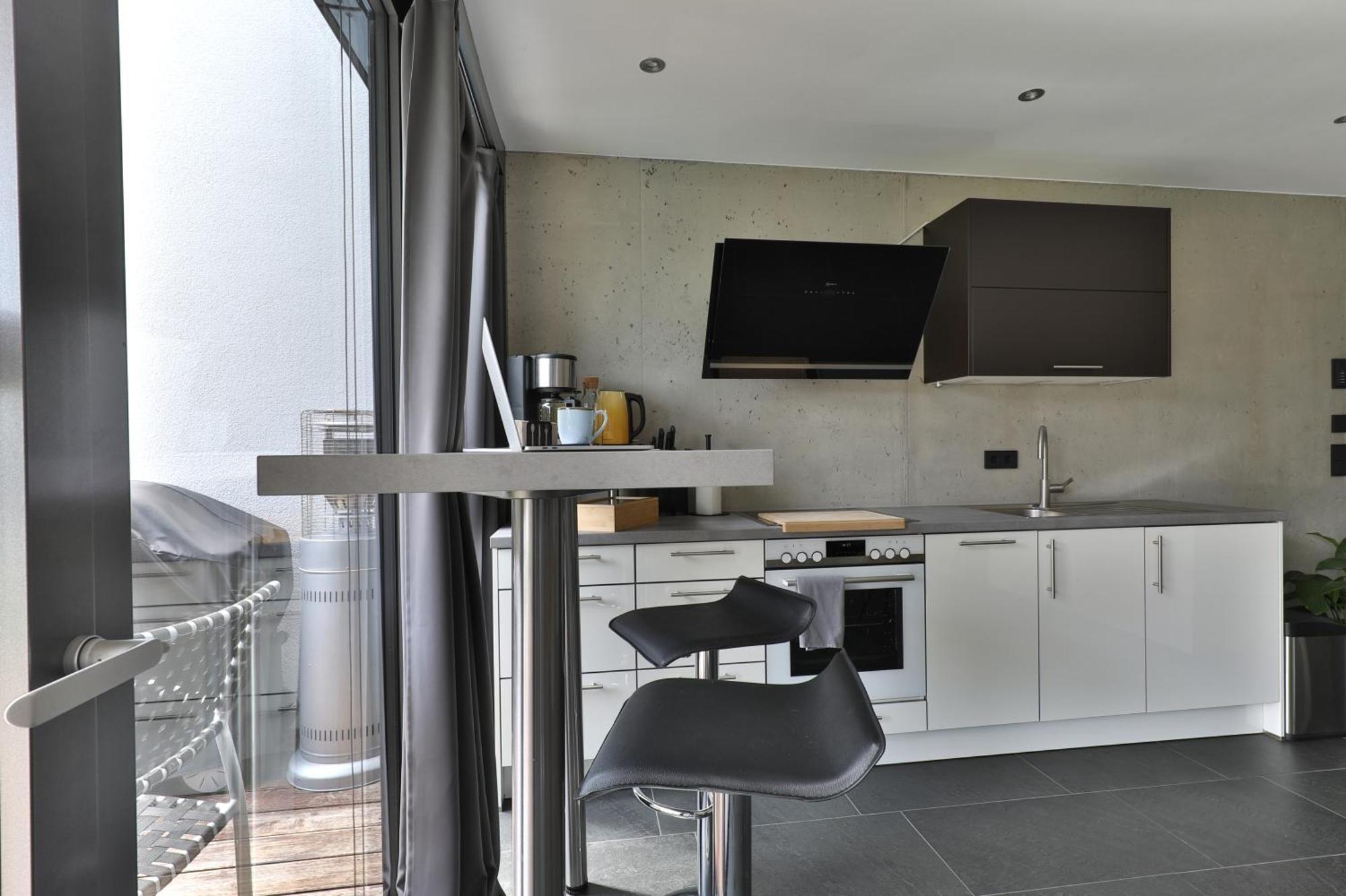 Modernes Studio-Apartment Gersthofen Luaran gambar