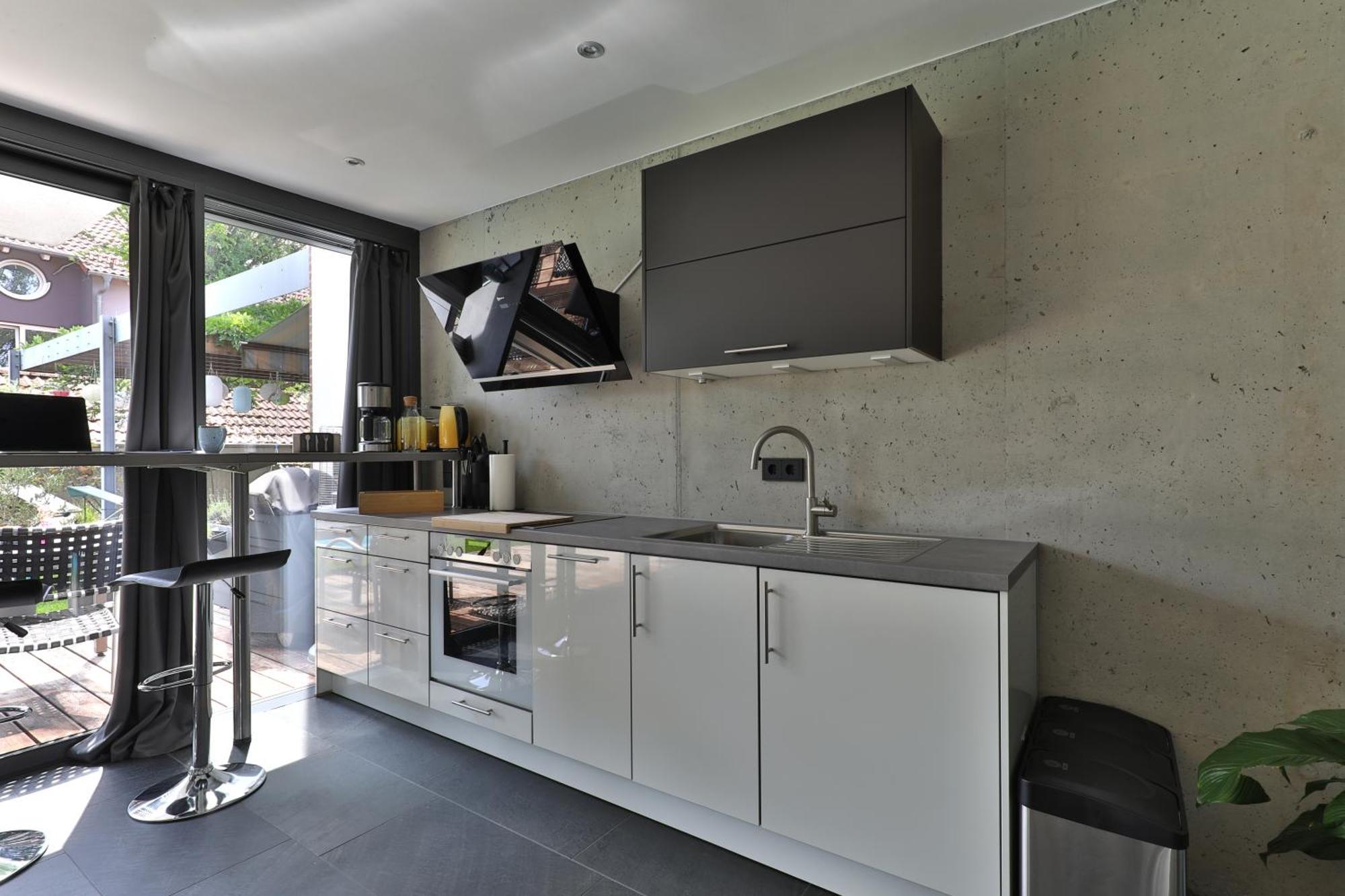 Modernes Studio-Apartment Gersthofen Luaran gambar