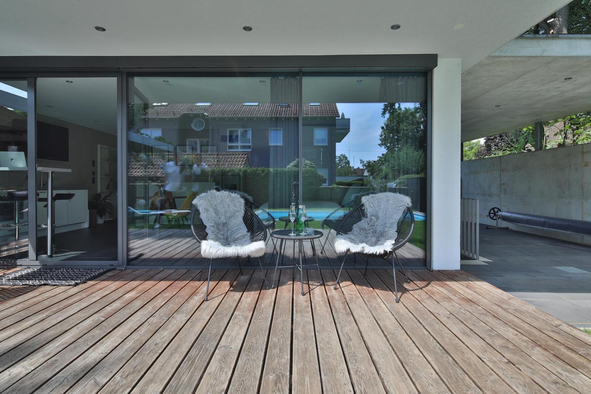 Modernes Studio-Apartment Gersthofen Luaran gambar