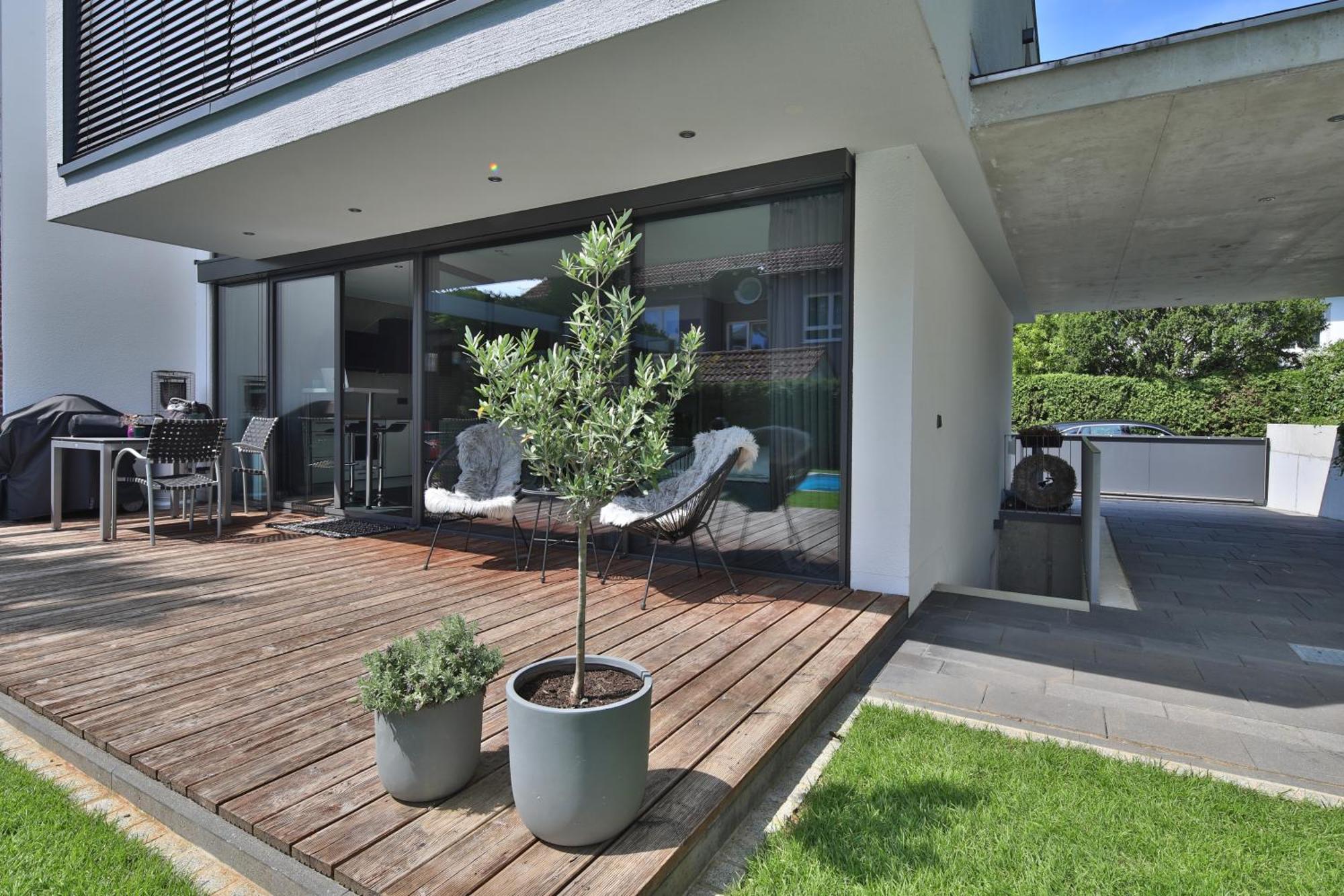 Modernes Studio-Apartment Gersthofen Luaran gambar