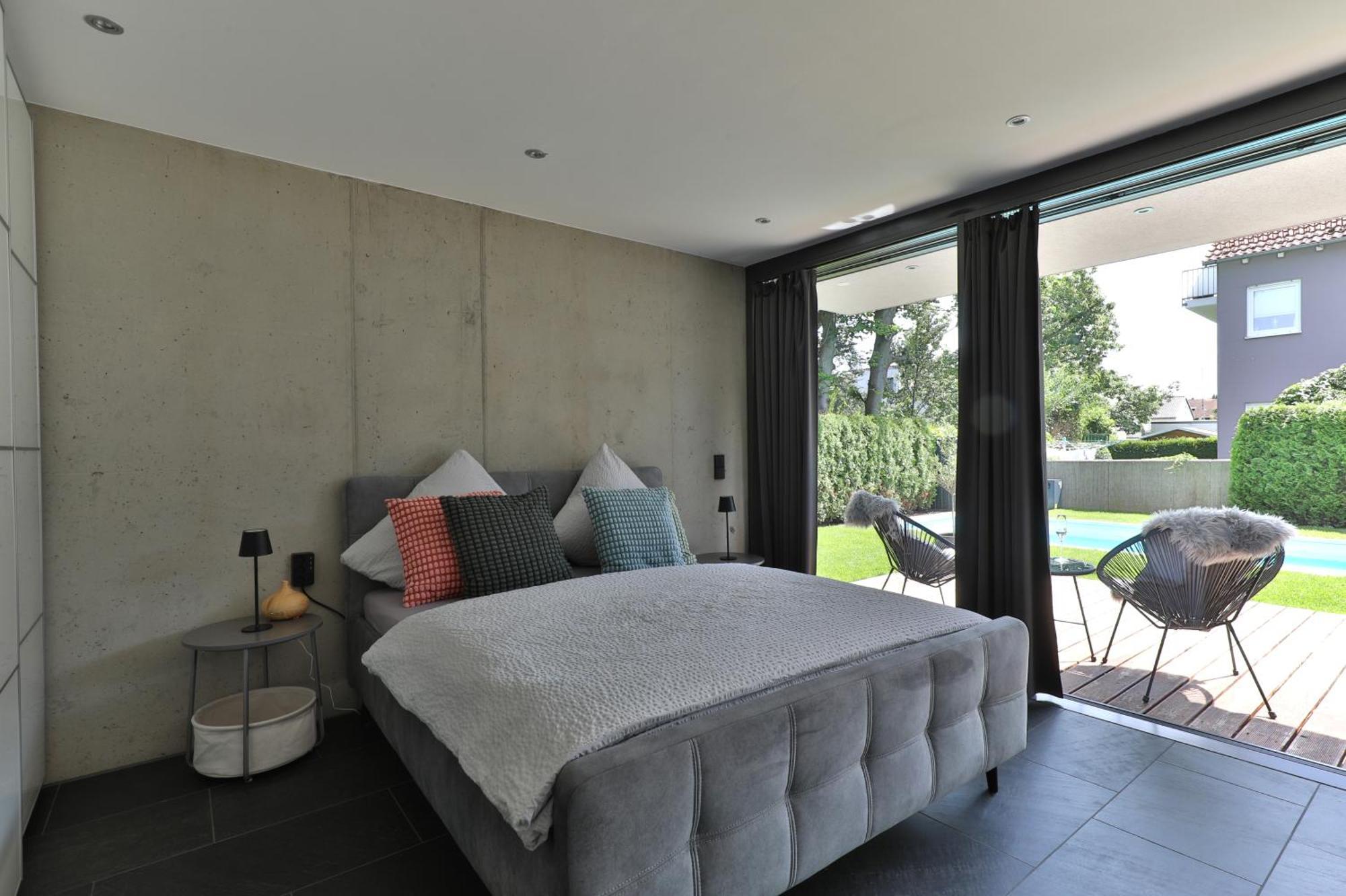 Modernes Studio-Apartment Gersthofen Luaran gambar