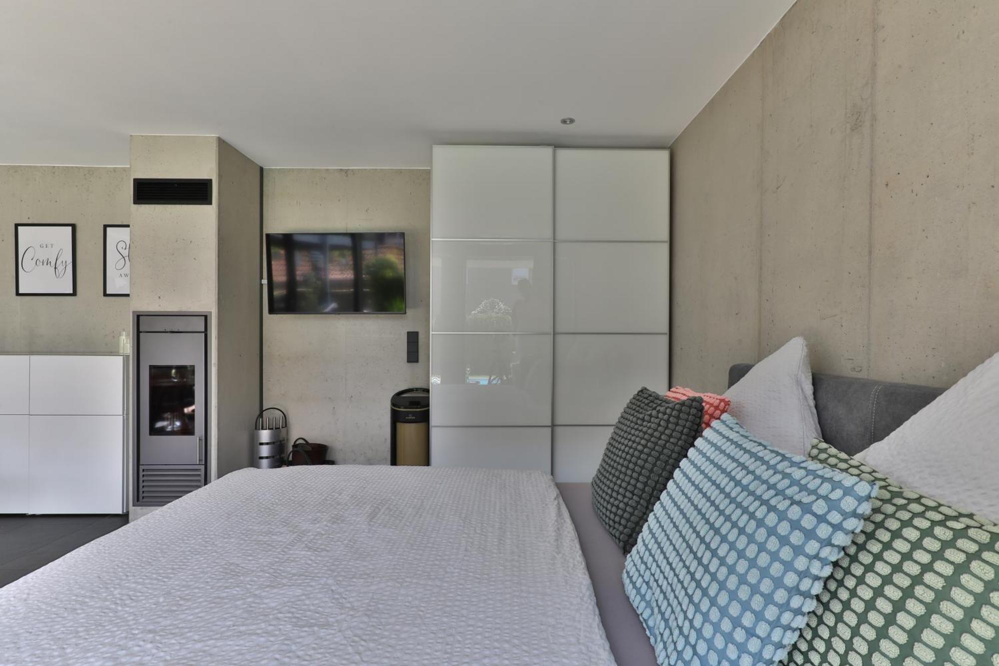 Modernes Studio-Apartment Gersthofen Luaran gambar