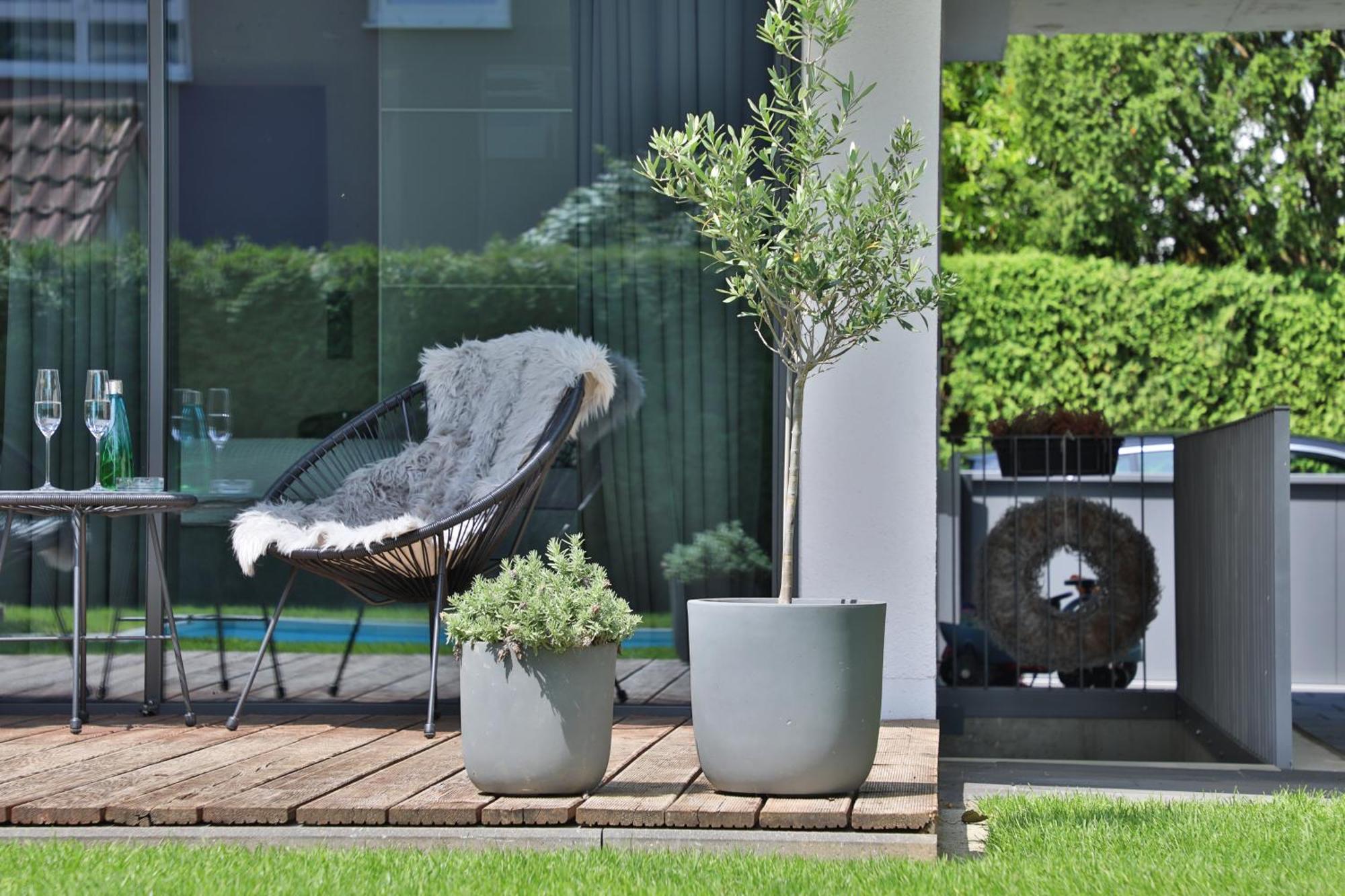 Modernes Studio-Apartment Gersthofen Luaran gambar