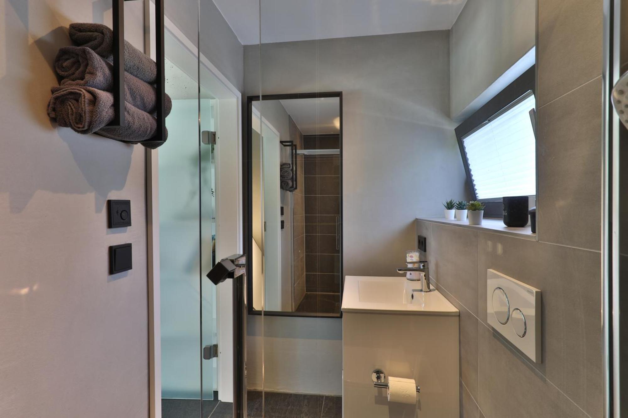 Modernes Studio-Apartment Gersthofen Luaran gambar
